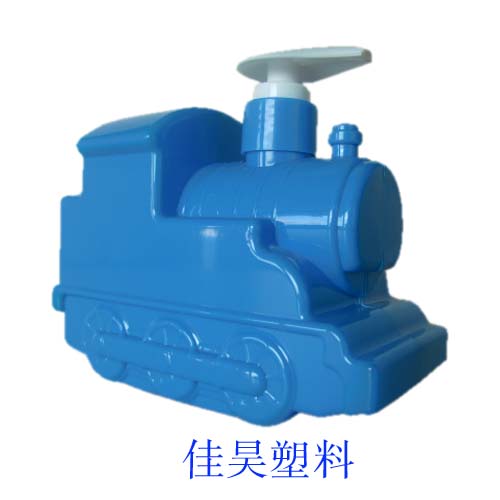 吹塑 火车头卡通瓶